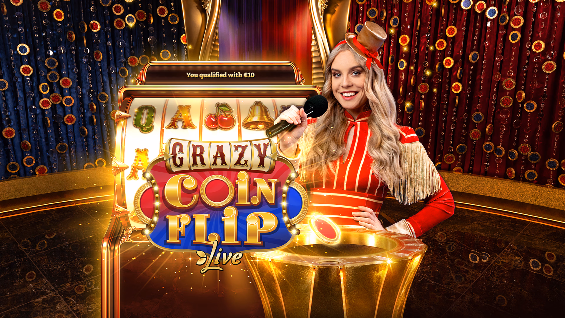 Live Crazy Coin Flip Spiel