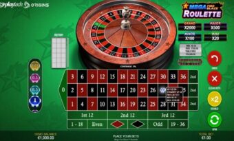 Mega Fire Blaze Roulette Play