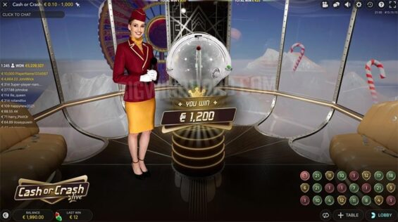 Cash or Crash Spiel