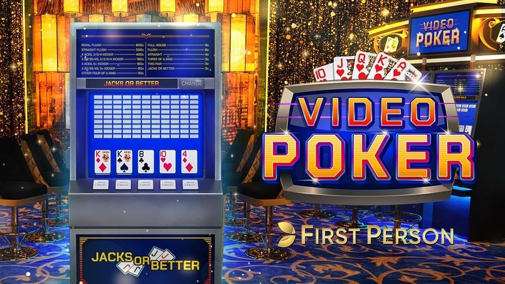First Person Video Poker Live