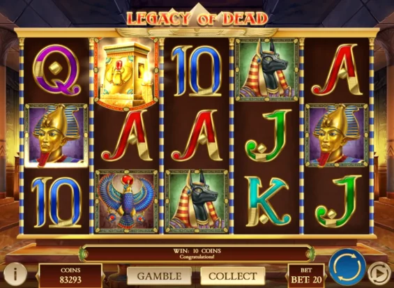 Legacy of Dead Spiel